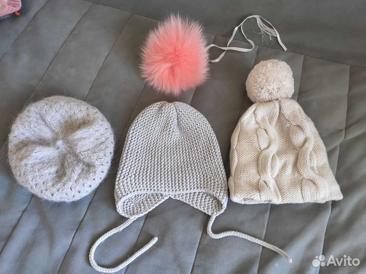Комплект шапка, снуд, манишка ручная работа