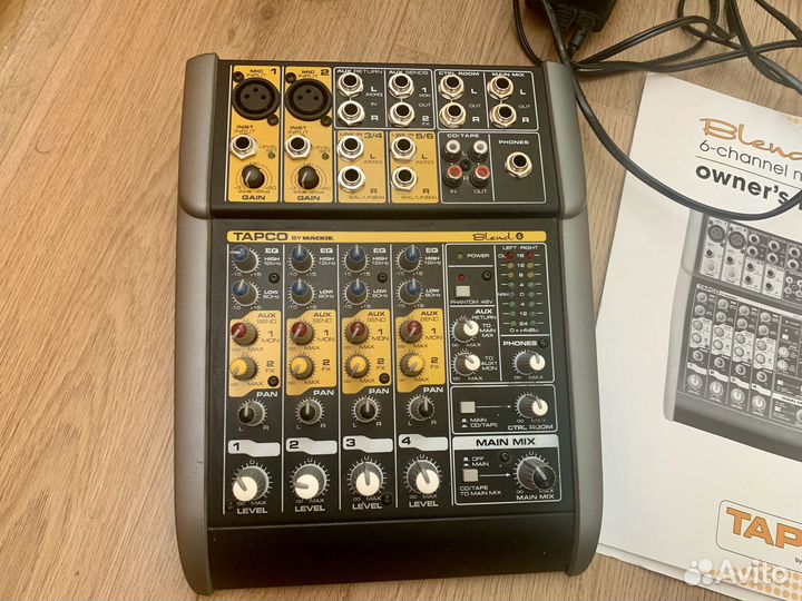 Микшерный пульт Mackie Tapco Blend 6