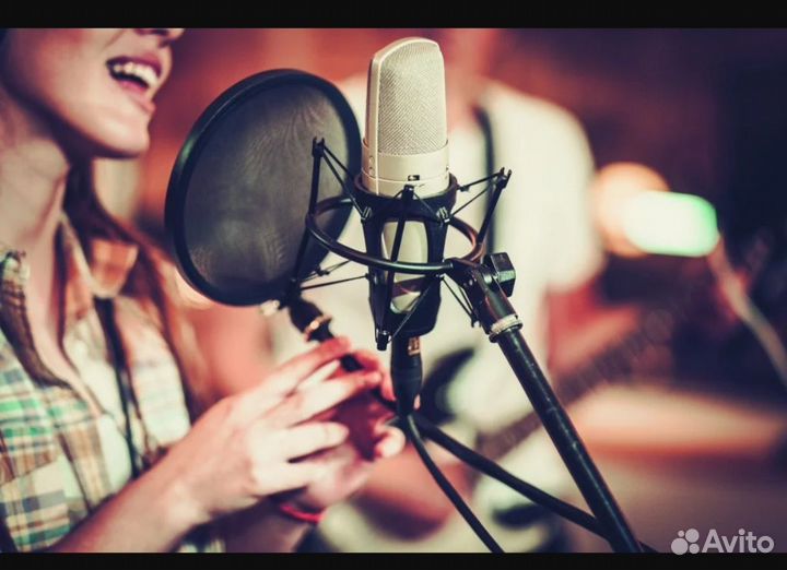 Запись песни в студии