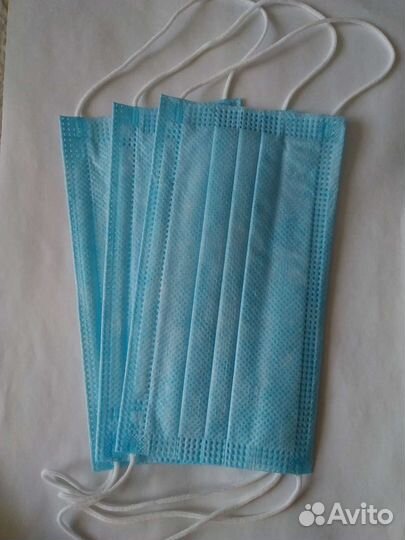 Маски медицинские одноразовые