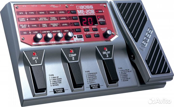 Roland boss ME-20B процессор гитарный