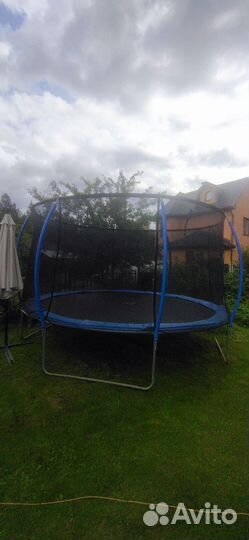 Батут 4 метра с защитной сеткой