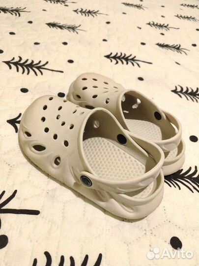 Сабо резиновые детские (типа crocs), мягкие 30 р