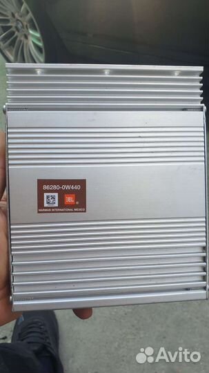 Штатный усилитель toyota harrier