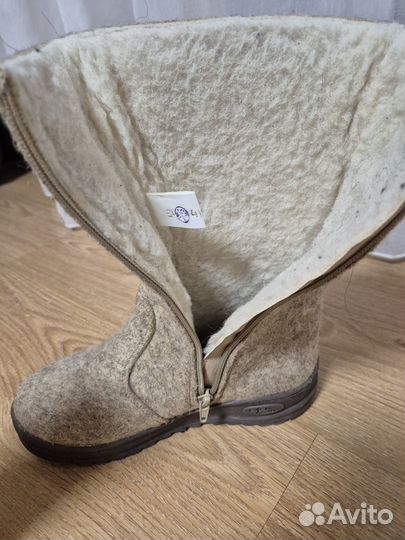 Валенки детские 34 размер почти новые