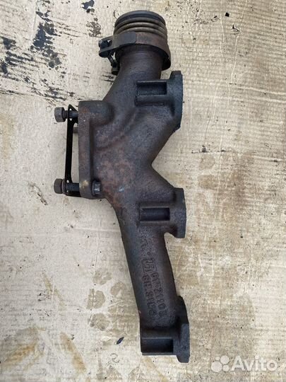 Коллектор выпускной задняя часть iveco 61319398