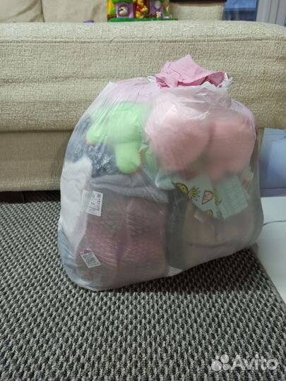 Детская одежда для девочек 116 122 пакетом