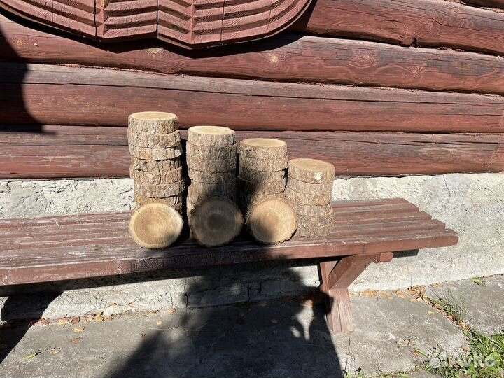 Спилы хвойные и березовые