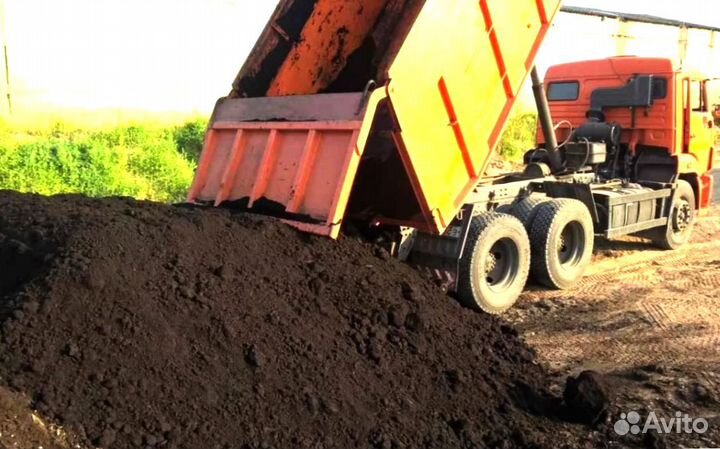 Навоз / перегной / чернозем / земля с доставкой