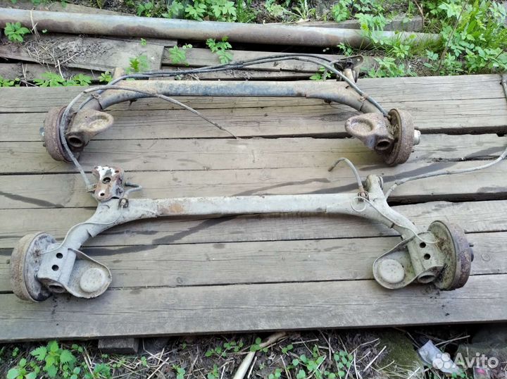 Задняя балка на Оку