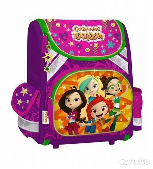 Школьный Рюкзак эргоном Сказочный патруль