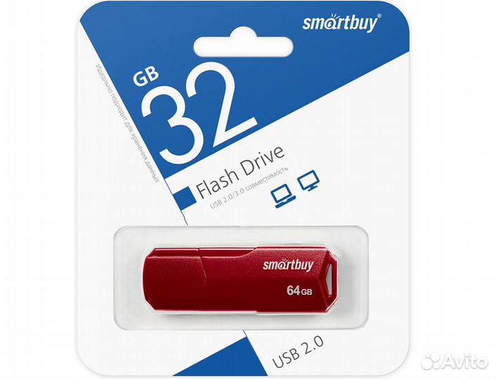 Flash Usb 2.0 SmartBuy Clue на 32GB