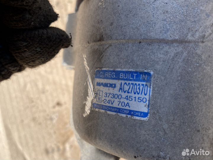 Генератор hyundai county