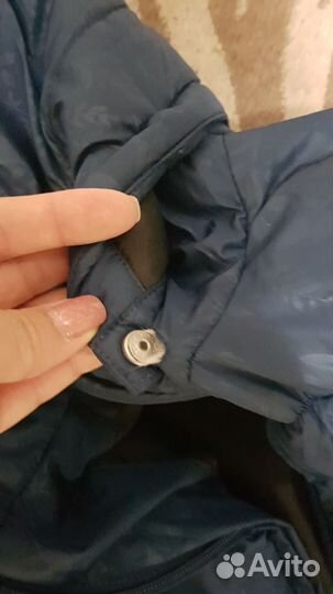 Пуховик зимний на девочку 146