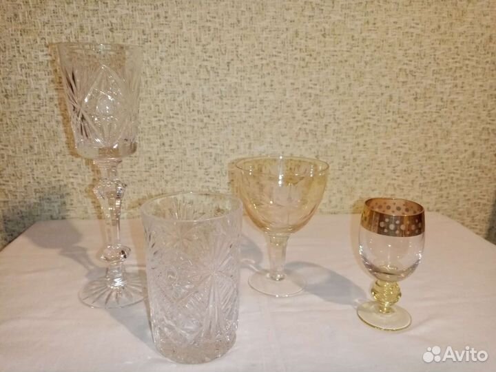 Хрустальные Фужеры, Рюмки