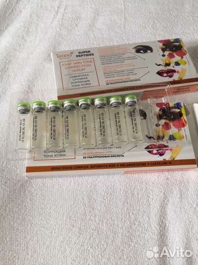 Teana Super Peptides - срочная коррекция тона