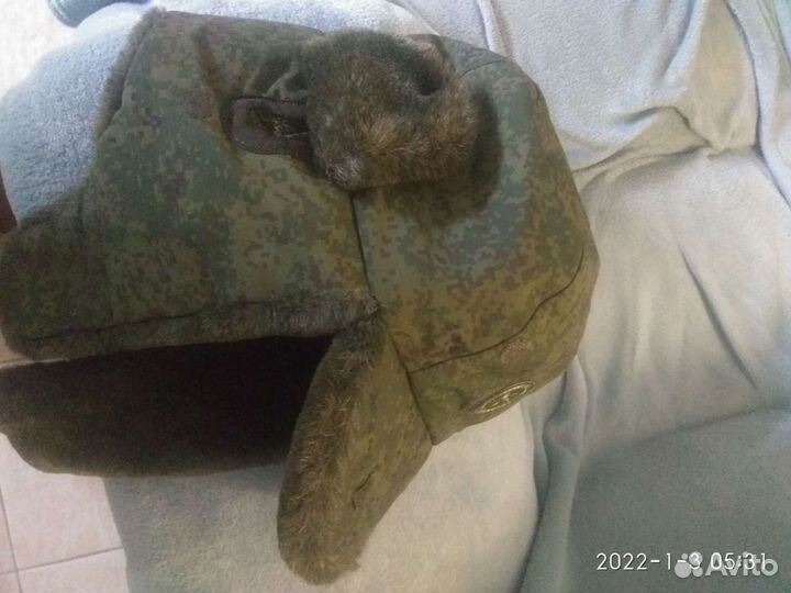 Шапка ушанка армейская 