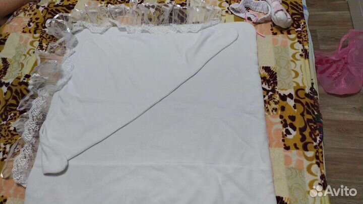 Одеяло на выписку для девочки