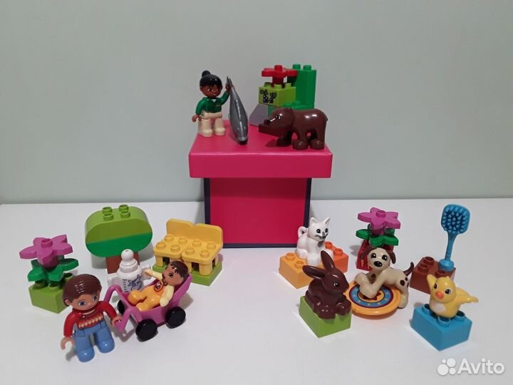 Лего дупло (наборы с животными)