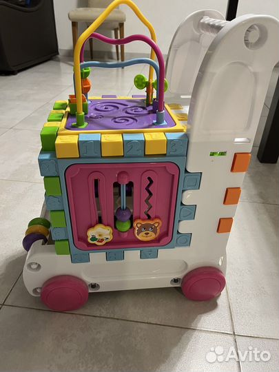 Развивающие игрушки бизиборд ходунки