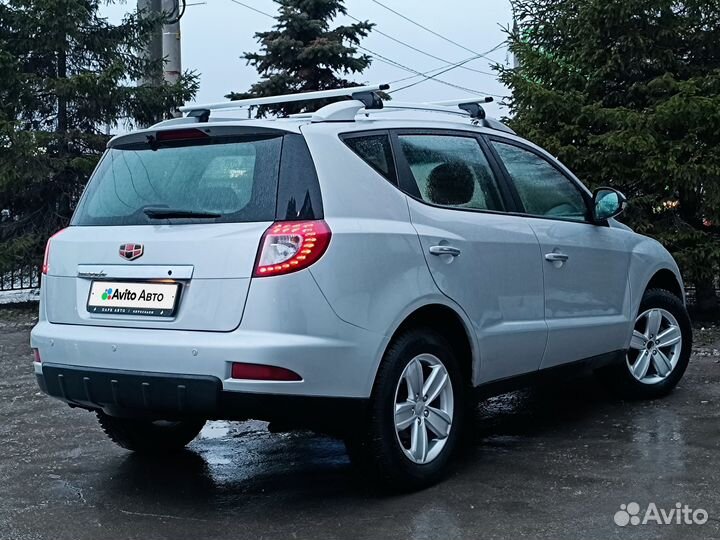 Geely Emgrand X7 2.4 AT, 2015, 108 000 км