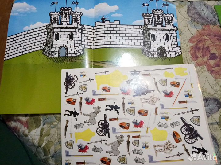 Наклейки бумажные детские