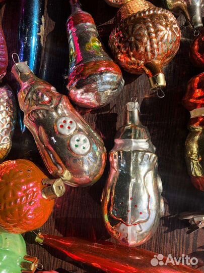 Елочные игрушки советские СССР