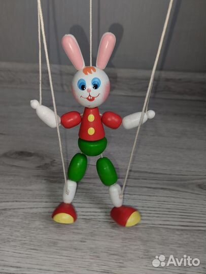 Заяц марионетка