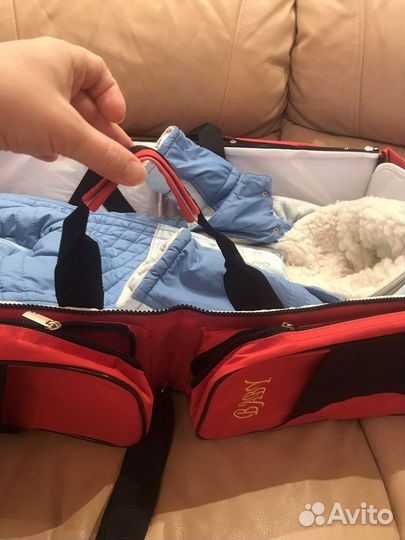 Сумка - трансформер для мамы и малыша. Переноска