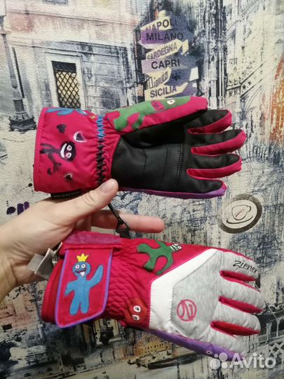 Перчатки зимние детские новые