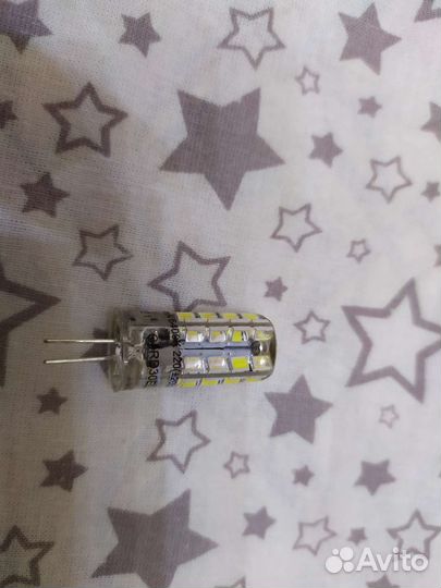 Светодиодная лампа Ecola G4 220 вт. набор 10 шт