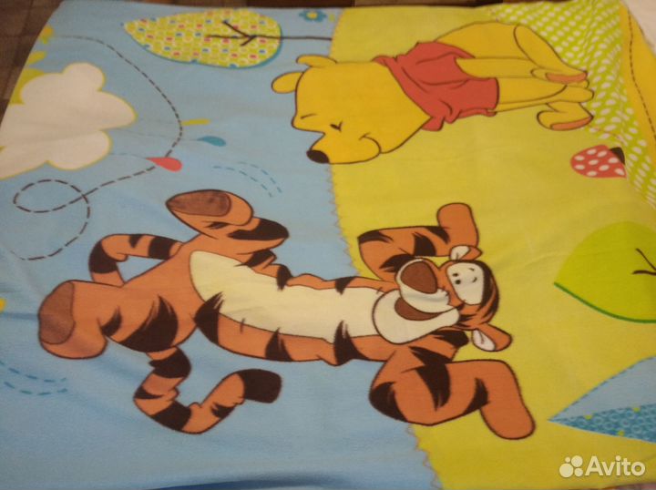 Бортики в кроватку, плед детский, балдахин