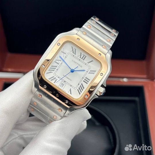 Мужские часы Cartier Santos