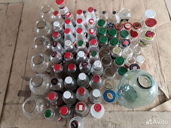 Банка стеклянная разная