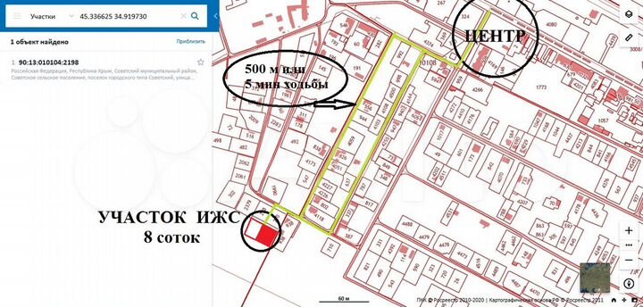 Участок 8 сот. (ИЖС)