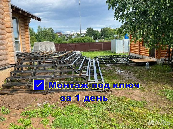 Винтовые сваи с монтажом