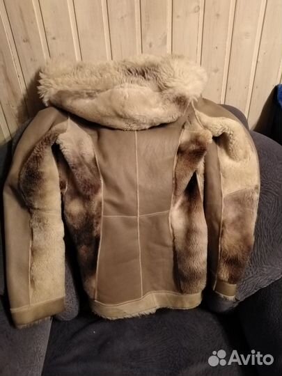 Дубленка женская двусторонняя