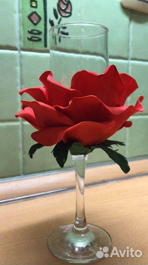 Свадебные бокалы для шампанского новые