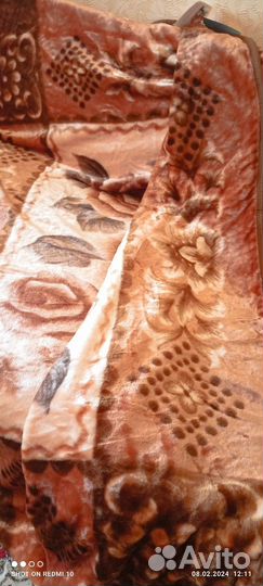 Плед - покрывало велюровое