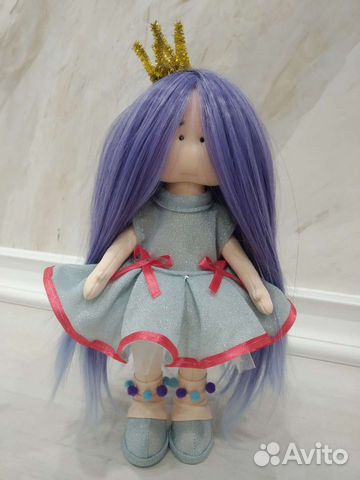 Куколка ручной работы текстильная