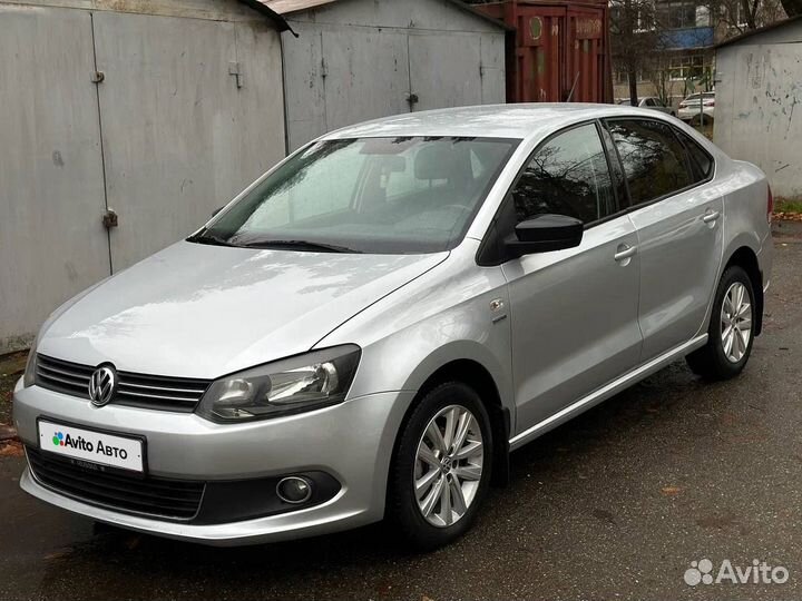 Volkswagen Polo 1.6 AT, 2013, 159 300 км