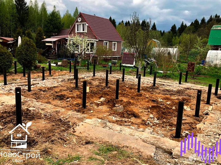 Винтовые сваи