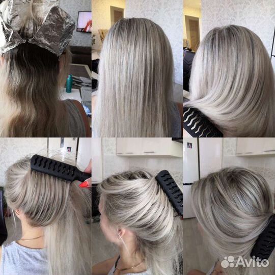 Стрижки, мелирование