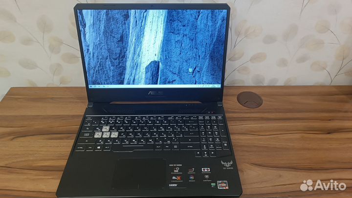 Игровой ноутбук asus TUF gaming FX505DT