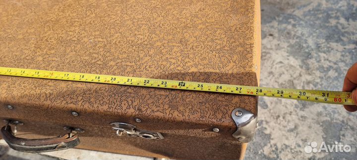 Чемодан винтажный времен СССР