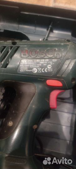 Шуруповерт bosch gsr 12v