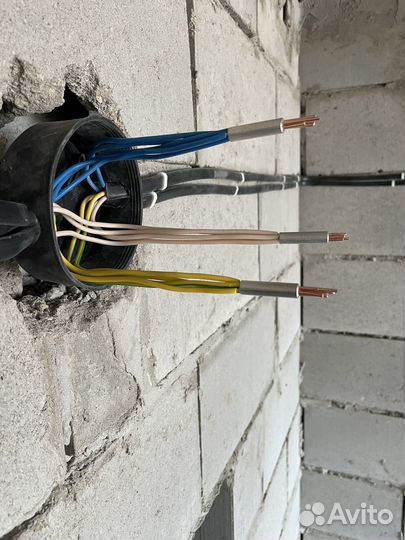 Услуги электрика, электропроводка,электрик