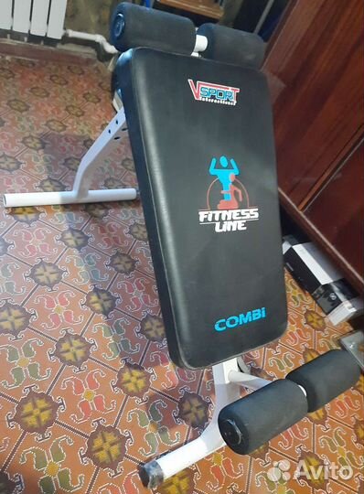 Скамья 2в1 пресс гиперэкстензия