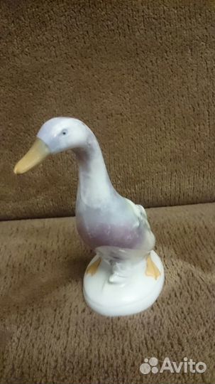 Фарфоровая статуэтка. Селезень Германия