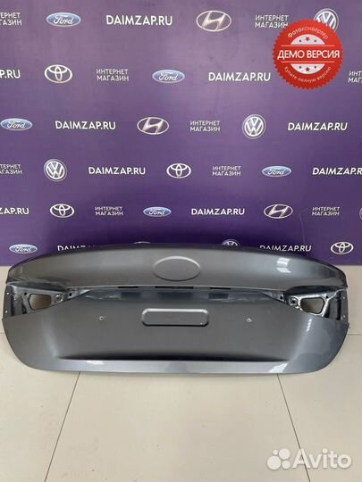 Крышка багажника Hyundai Solaris (2017-2022) серый